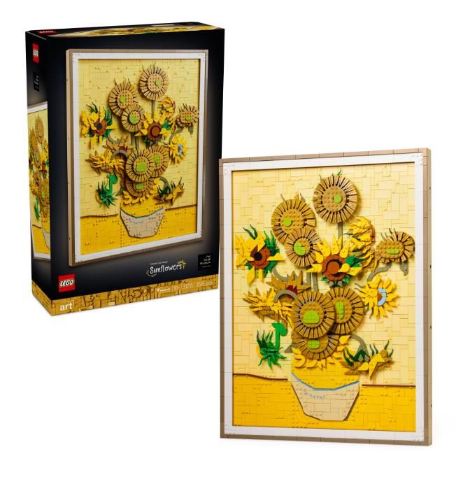 Конструктор LEGO ART Vincent van Gogh — Соняшники