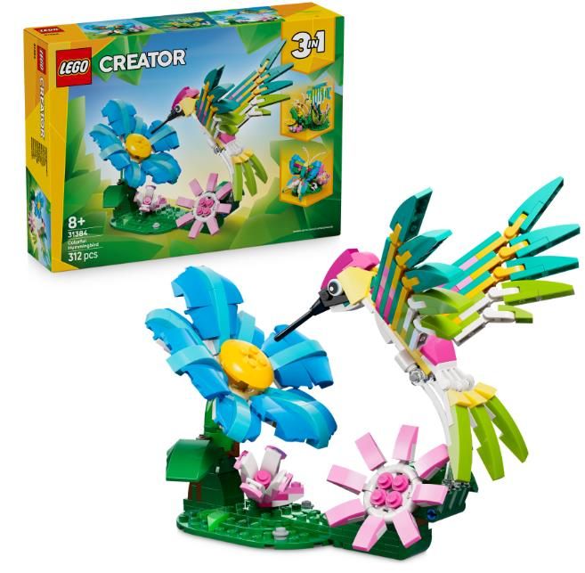 Конструктор LEGO Creator Дикі тварини: барвистий колібрі