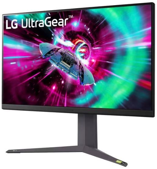 Монітор LG 31.5" 32GR93U-B 2xHDMI, DP, USB, Audio, IPS, 3840x2160, 144Hz, 1ms, DCI-P3 95%, G-SYNC, FreeSync, Pivot, HDR400
