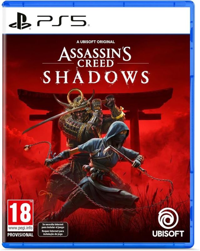 Гра консольна PS5 Assassin's Creed Shadows, BD диск