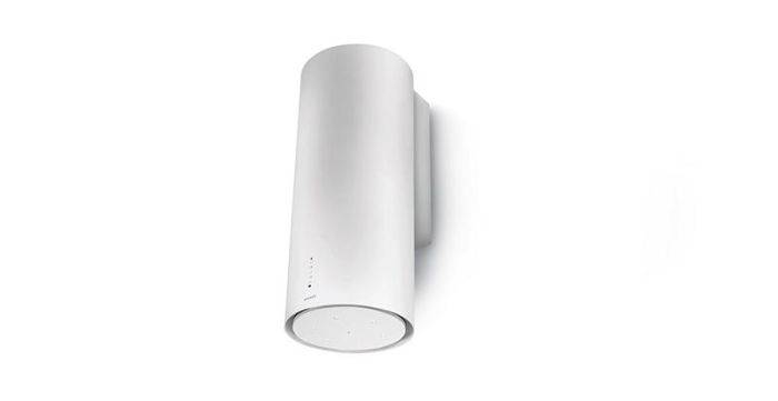 Витяжка Faber купольна, 37см, 1169м.куб/год, Cylindra Plus Wh Gloss A37, білий глянцевий