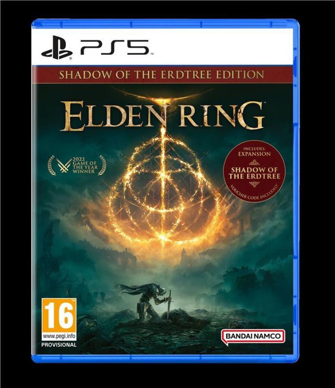 Гра консольна PS5 Elden Ring Shadow of the Erdtree Edition, BD диск