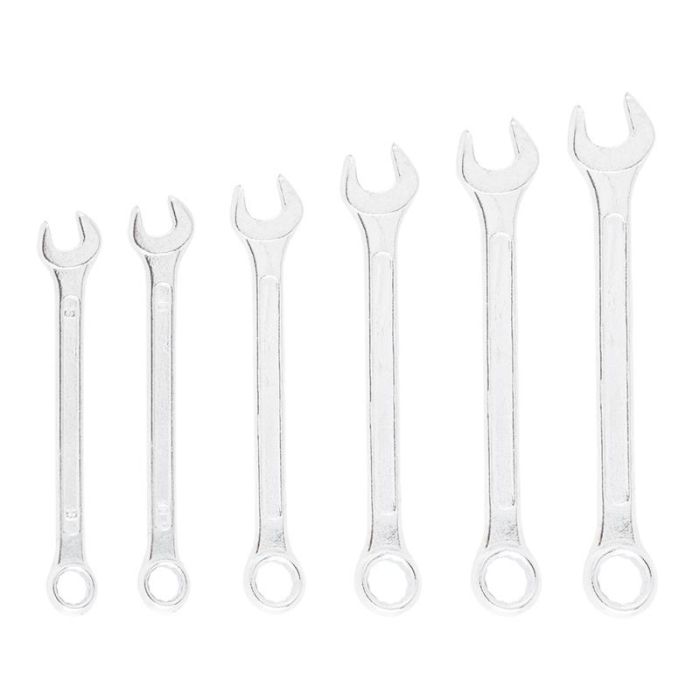 Ключі гайкові Top Tools, комбіновані, 8-17мм, набір 6шт