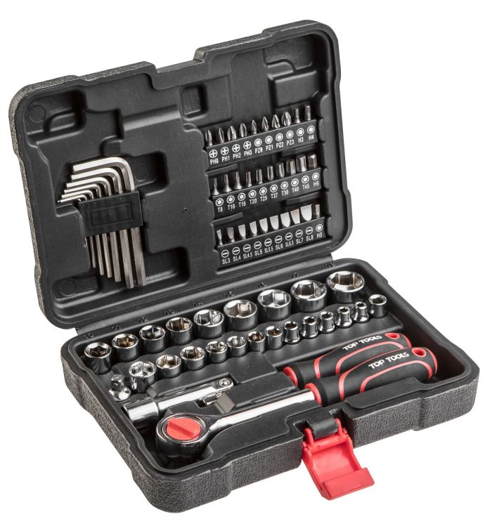 Набір інструментів Top Tools, 3/8", 63шт