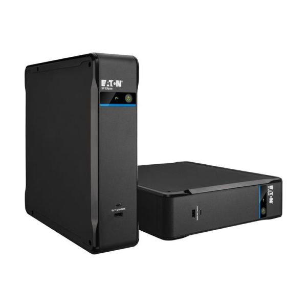 Джерело безперебійного живлення Eaton 3P Ellipse 1700VA/1040W, 2xUSB charges+USB port, 4+4xSchuko