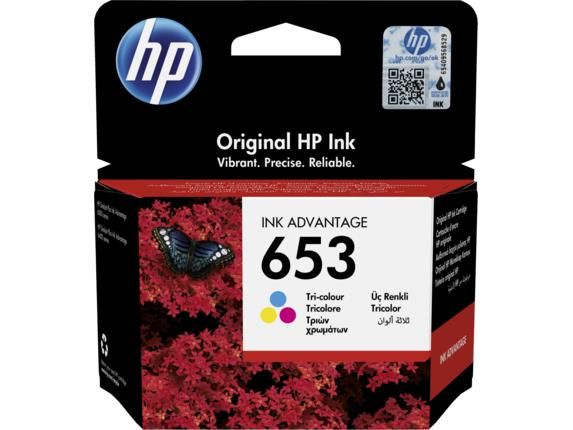 Картридж із друкуючою головкою струменевий HP No.653 DJ IA 2876/6075/6475 color