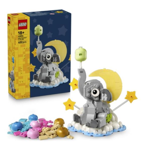 Конструктор LEGO Iconic Слоненя в небі