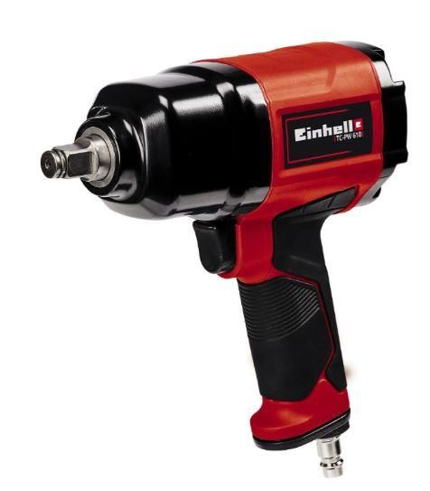 Гайковерт пневматичний Einhell TC-PW 610, 610Нм, 6.3бар, 142л/хв, 2кг