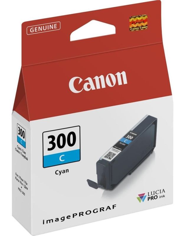 Картридж струменевий Canon PFI-300 imagePROGRAF PRO-300 Cyan