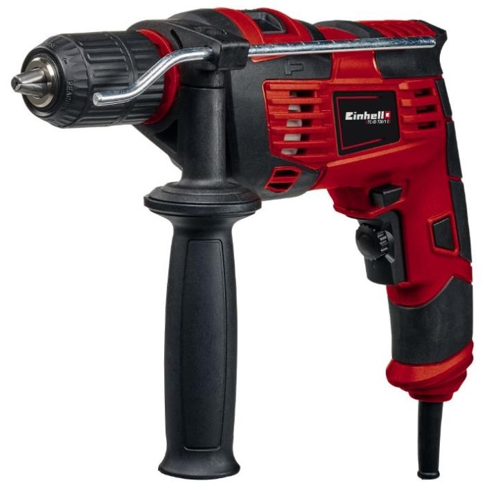 Дриль ударний Einhell TC-ID 720/1 E 720Вт ШЗП 1.5-13мм 0-1800об/хв 1.92кг