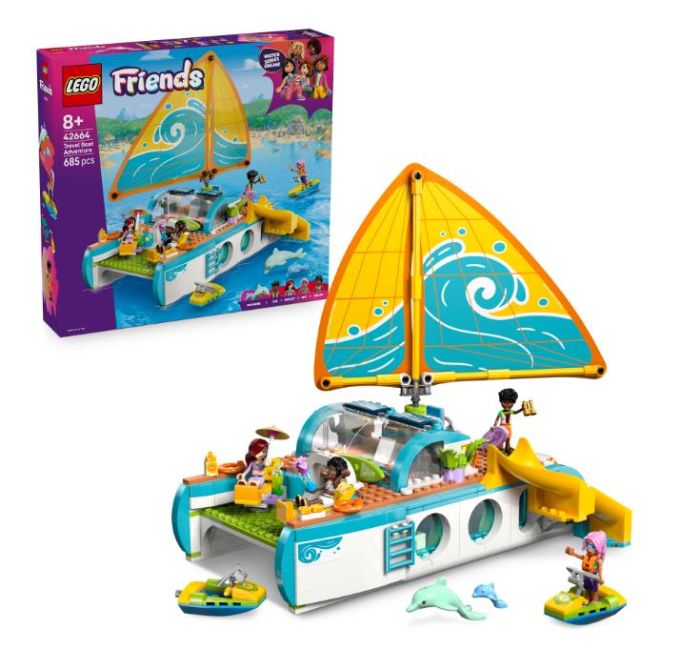 Конструктор LEGO Friends Пригоди на туристичному човні