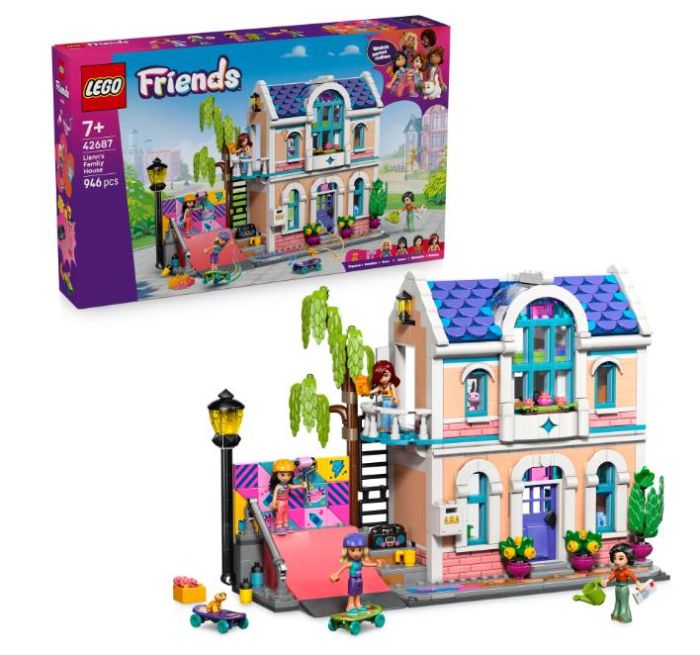 Конструктор LEGO Friends Родинний дім Ліан