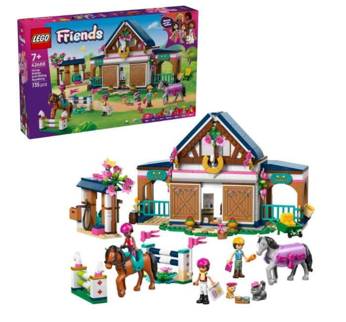 Конструктор LEGO Friends Кінна стайня і академія верхової їзди