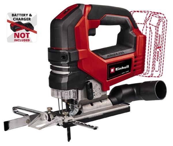 Лобзик акумуляторний Einhell Professional TP-JS 18/135 Li BL - Solo PXC 18В 3500об/хв плавний пуск хід 26мм 2.2кг без АКБ та ЗП