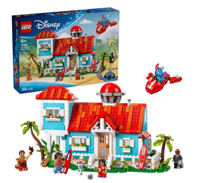 Конструктор LEGO Disney Classic Пляжний будинок Ліло і Стіч