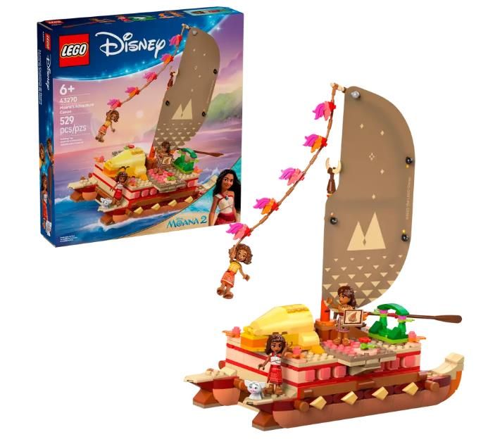 Конструктор LEGO Disney Princess Пригодницьке каное Ваяни