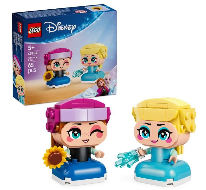 Конструктор LEGO Disney Princess  Мініпринцеси Анна та Ельза