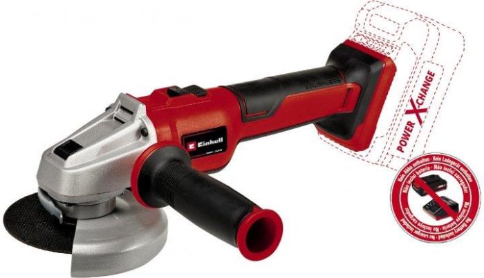Шліфмашина кутова акумуляторна Einhell Professional AXXIO 18/125 Q X CHANGE 125мм 18В 8500об/хв 1.5кг без АКБ та ЗП