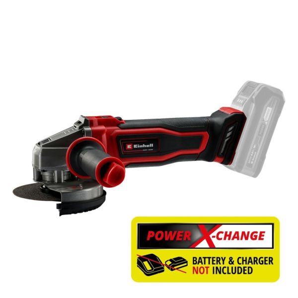 Шліфмашина кутова акумуляторна Einhell TE-AG 18/125-2 Li - Solo 18В 125мм 8500об/хв 1.69кг без АКБ та ЗП