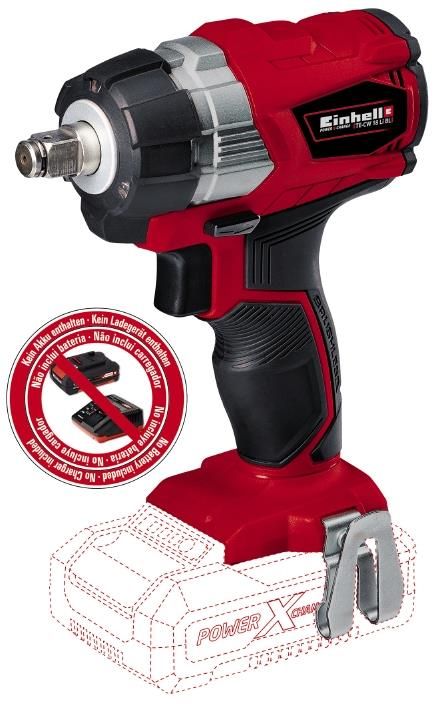 Гайковерт ударний акумуляторний Einhell Professional TP-CW 18LI BL - Solo PXC 18В 215Нм 2900об/хв 1.1кг без АКБ та ЗП