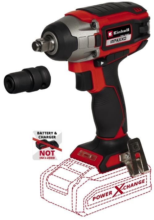 Гайковерт ударний акумуляторний Einhell Professional IMPAXXO 18/230 PXC 18В 230Нм 2900об/хв 1.17кг без АКБ та ЗП