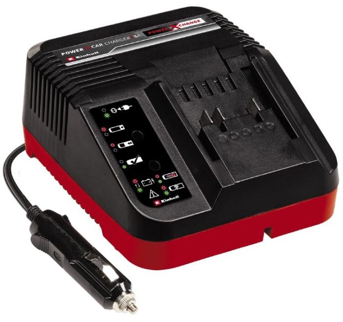Зарядний пристрій Einhell Power X-Car Charger 3A PXC 18В 3А 0.32кг