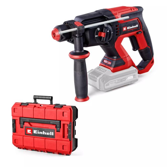 Перфоратор акумуляторний Einhell Professional TP-HD 18/22 D Li BL - Solo 18В 0-1800об/хв 5150уд/хв 2.2Дж кейс 17.8кг без АКБ та ЗП