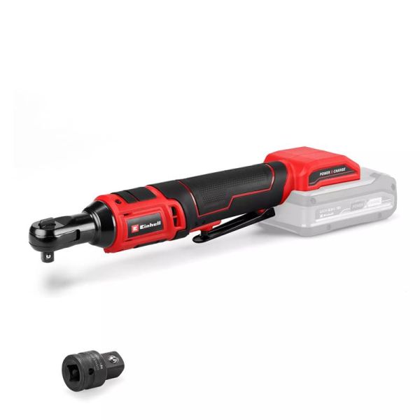 Гайковерт акумуляторний Einhell TE-RW 18/60 Li - Solo 18В 60Нм 260об/хв LED 3/8"-1/2" 0.82кг без АКБ та ЗП