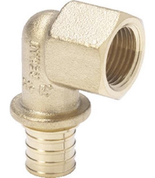 Кутник перехідний Rehau Rautitan RX+, 16-3/4", внутр. різьба, бронза