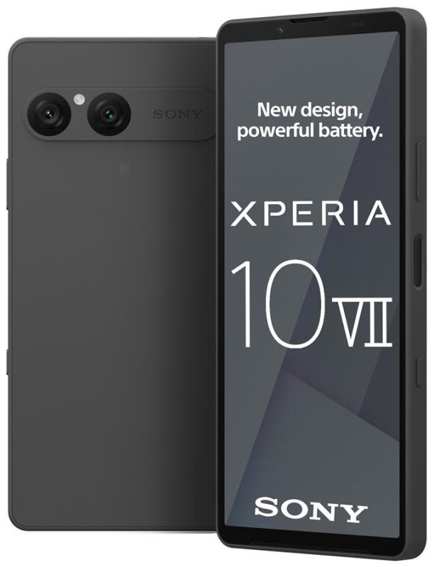 Смартфон Sony Xperia 10 VII 5G (XQ-FE72) 6.1" 8/128ГБ, 2SIM, 5000мА•год, чорний