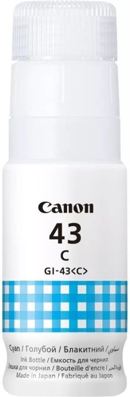 Контейнер з чорнилом Canon GI-43 PIXMA G540/G640 Cyan