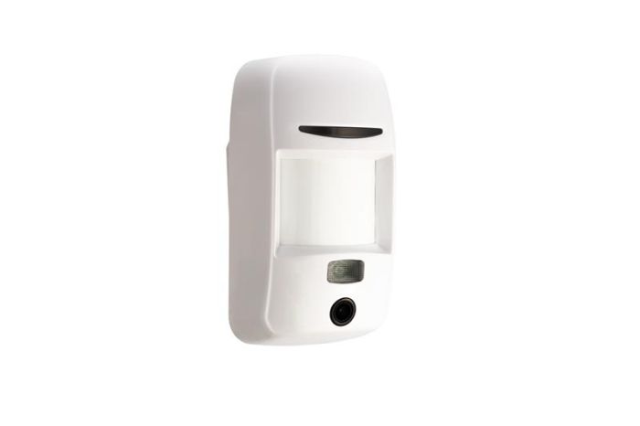 Датчик руху з камерою фото за запитом U-Prox PIR Cam White, бездротовий, білий
