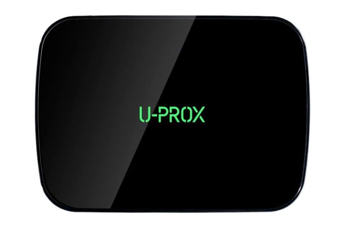 Інтелектуальна централь U-Prox MPX LE Black, ethernet, wi-fi, 2 LTE, фотоверифікація, бездротова, чорний