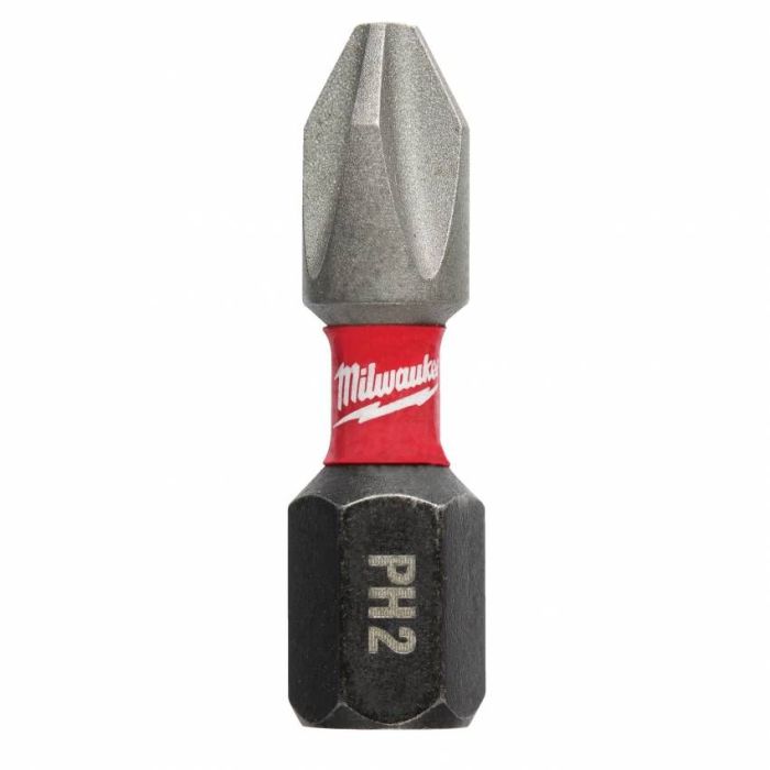 Біти Milwaukee Shockwave, PH2х25мм, набір 2шт