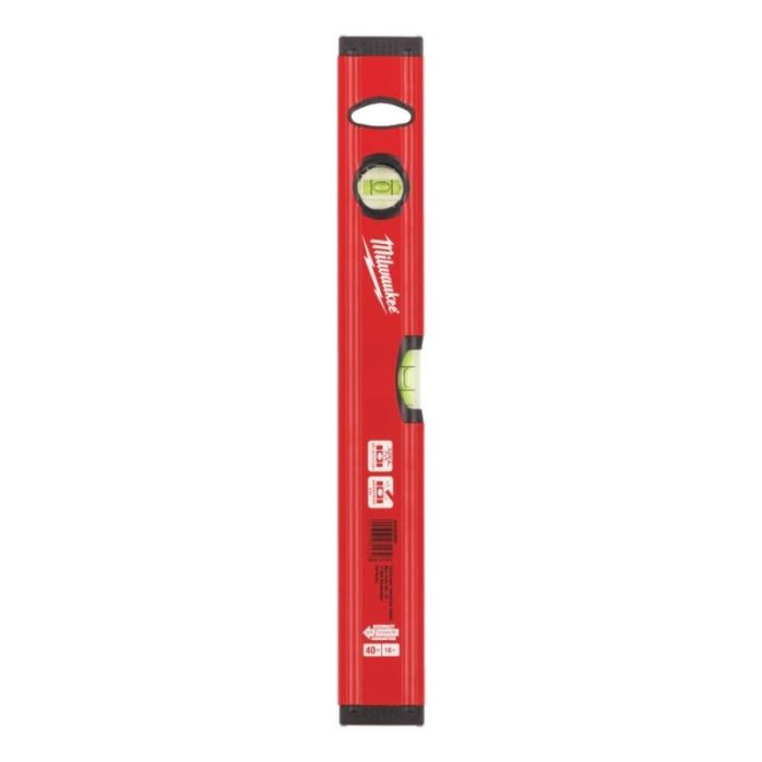 Рівень Milwaukee Slim Box, 40см, 2 капсули, алюмінієвий корпус
