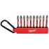 Біти Milwaukee Shockwave carabiner2, сталь, набір 10шт