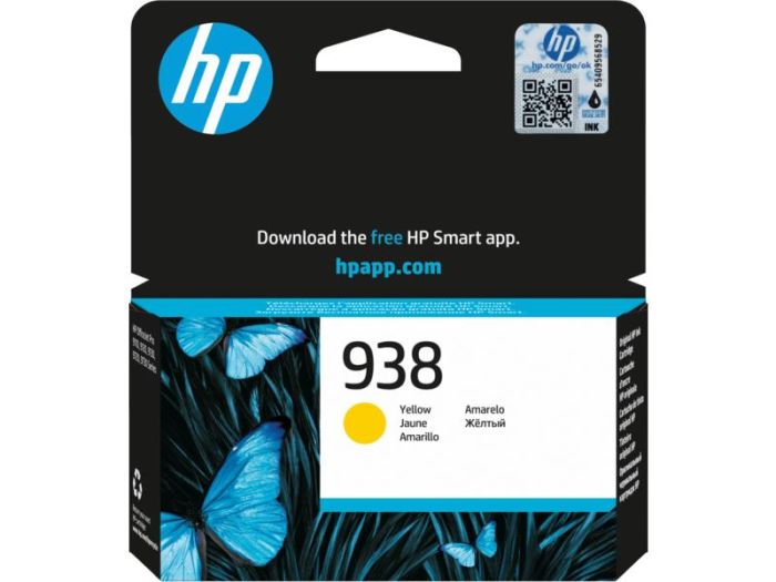 Картридж струменевий HP No.938 OfficeJet Pro 9110b/9120/9120b/9130/9130b/9700/9700e Yellow (800 стор)