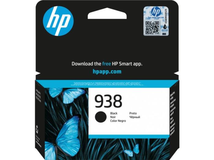 Картридж струменевий HP No.938 OfficeJet Pro 9110b/9120/9120b/9130/9130b/9700/9700e Black (1250 стор)