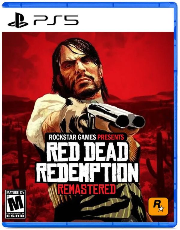 Гра консольна PS5 Red Dead Redemption Remastered, BD диск