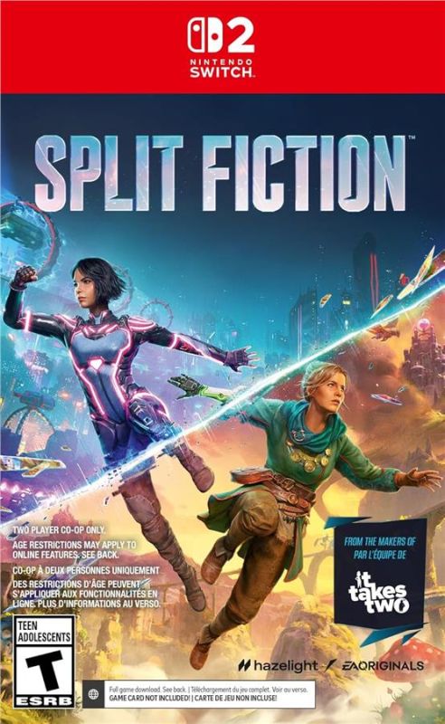 Гра консольна Switch 2 Split Fiction, код активації