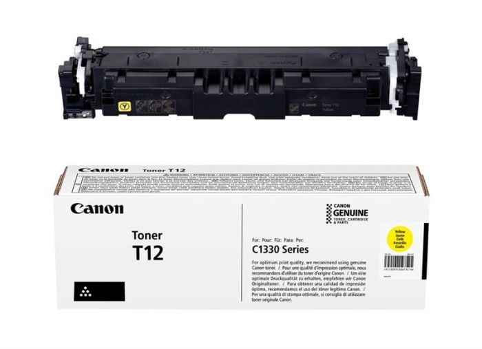 Картридж Canon T12 i-SENSYS XC1333 Series (5400 стор.) Yellow