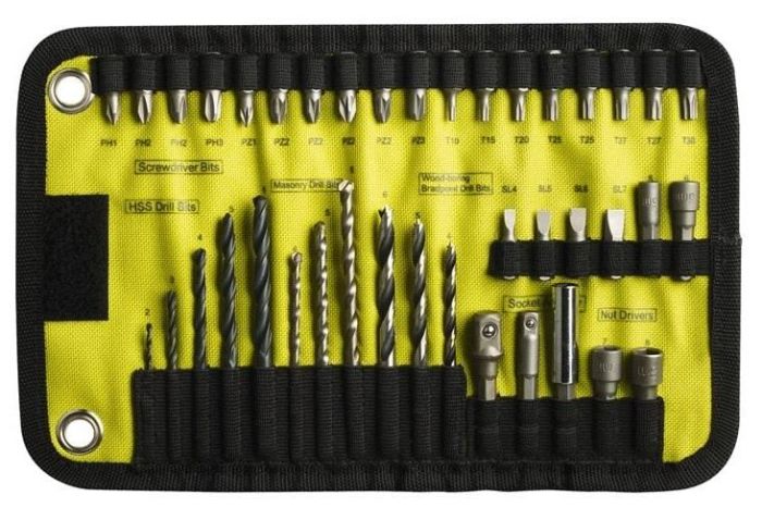 Набір біт і свердел Ryobi RAK40RM чохол 40шт