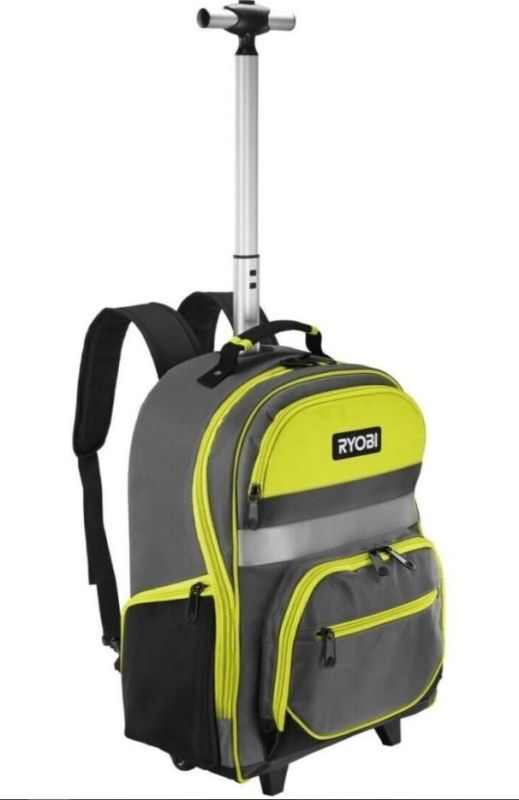Рюкзак для інструменту Ryobi RSSBP2, 25л, на коліщатках, телескопічне руків'я, поліестер 600D