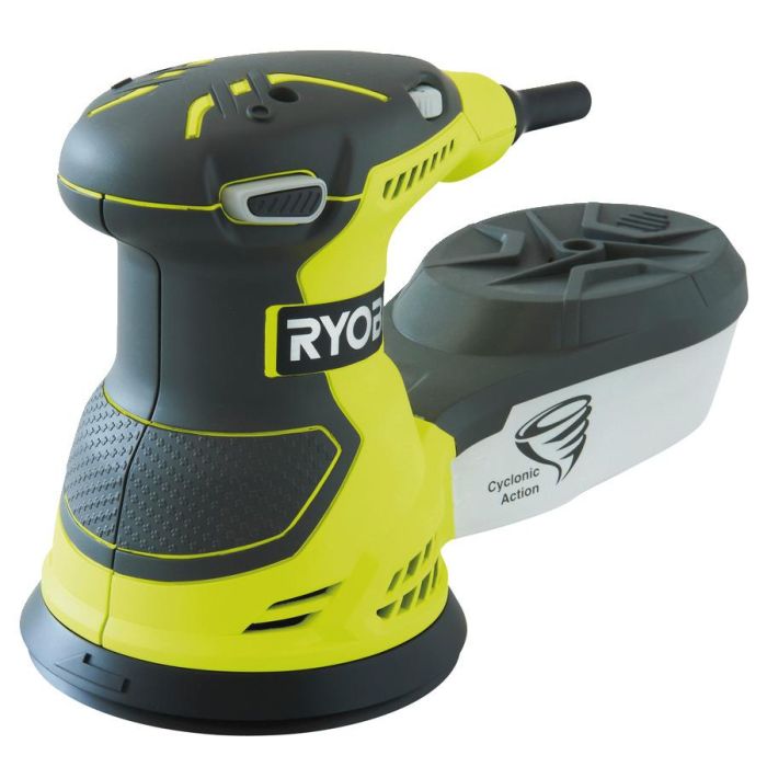 Шліфмашина ексцентрикова Ryobi ROS300 300Вт 125мм 7000-12000об/хв 1.7кг