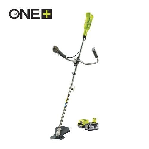 Тример садовий акумуляторний Ryobi ONE+ RBC18X20B4F 18В 20см ніж/ліска 30см 1х4А·год ергоремені Vertebrae 4.7кг