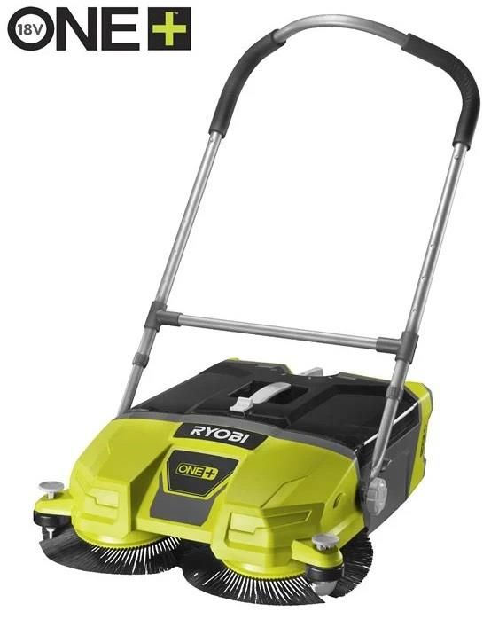 Підмітальна машина акумуляторна Ryobi ONE+ R18SW3-0 18В захоплення 53см контейнер 17л 8.3кг без АКБ та ЗП