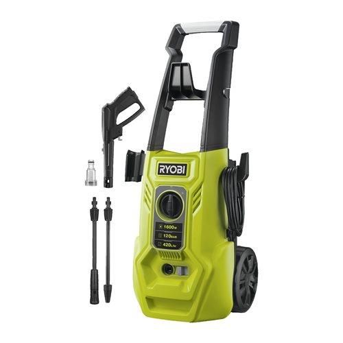 Мінімийка високого тиску Ryobi RY120PWA 1600Вт 120бар 420л/год шланг 5м 8.14кг