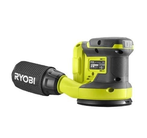 Шліфмашина ексцентрикова акумуляторна Ryobi ONE+ RROS18-0 18В 125мм орбіта 2.5мм 1.2кг без АКБ та ЗП