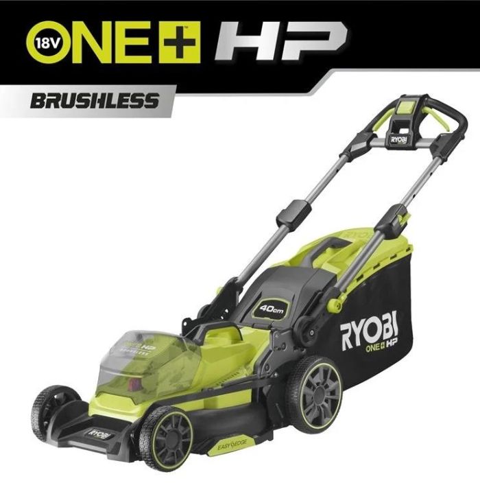 Газонокосарка акумуляторна Ryobi ONE+ HP RY18LMX40B-0 18В 40см 40л 25-70мм 18.2кг без АКБ та ЗП