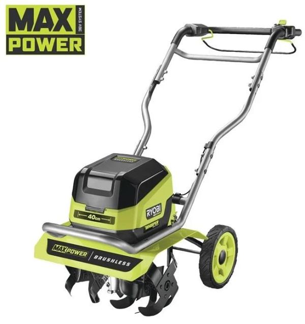 Культиватор акумуляторний Ryobi Max Power RY36CVXA-0 36В шир. 40см глиб.20см 28кг без АКБ та ЗП